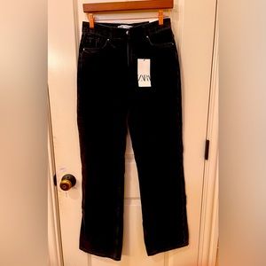 Zara size 4 black jeans